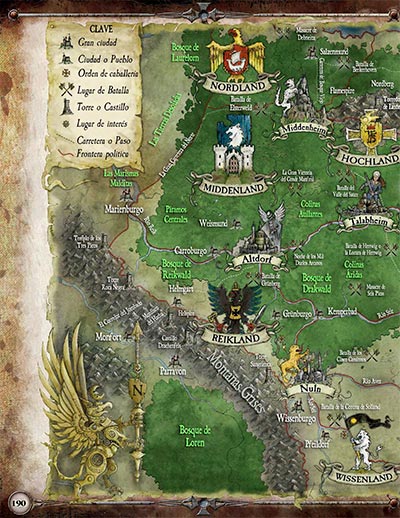 mapa del imperio, enemigo interior