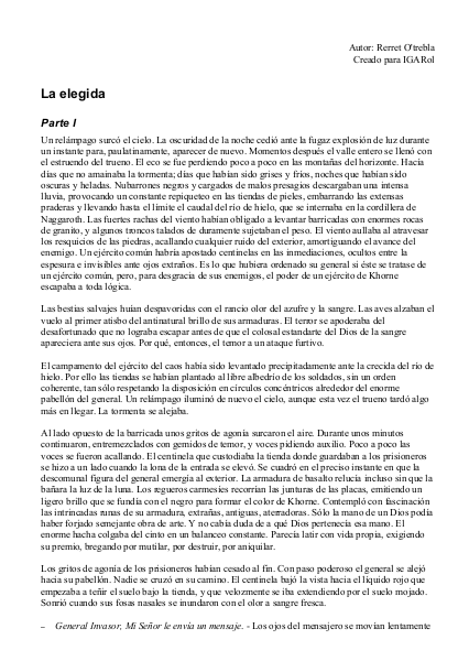 la-elegida-relato-warhammer