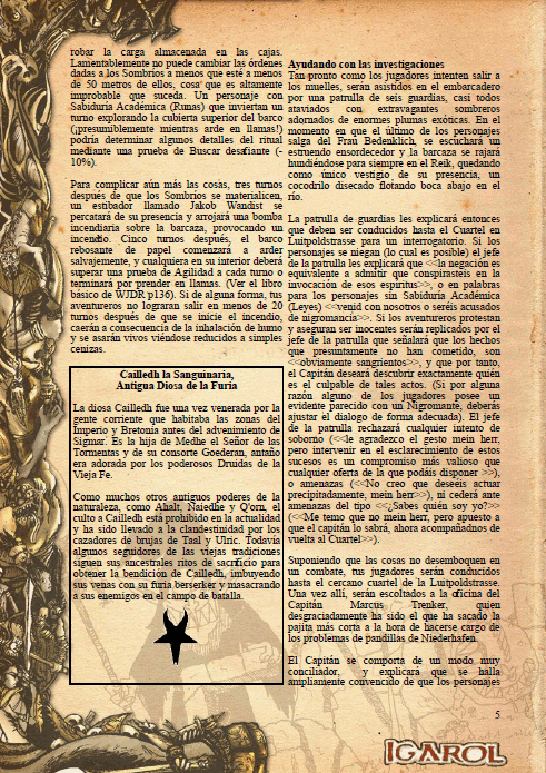 quemar después de impreso warhammer fantasia